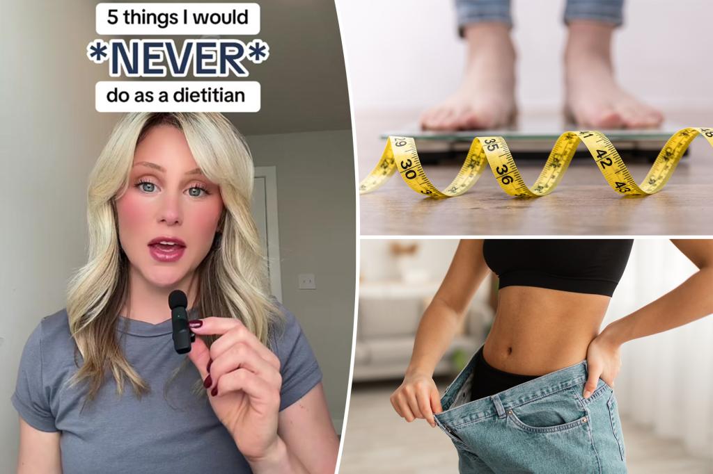 Dietitian reveals 5 bad habits that will not lead to weight loss